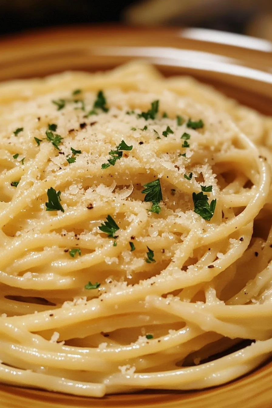 Krämig Vitlökspasta