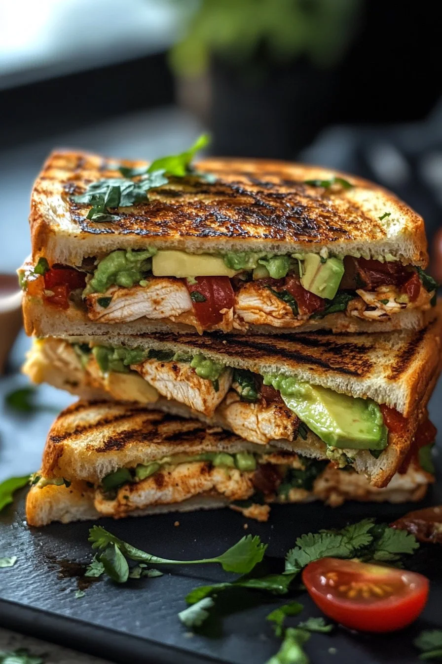 Chipotle Kyckling Avokado Smält