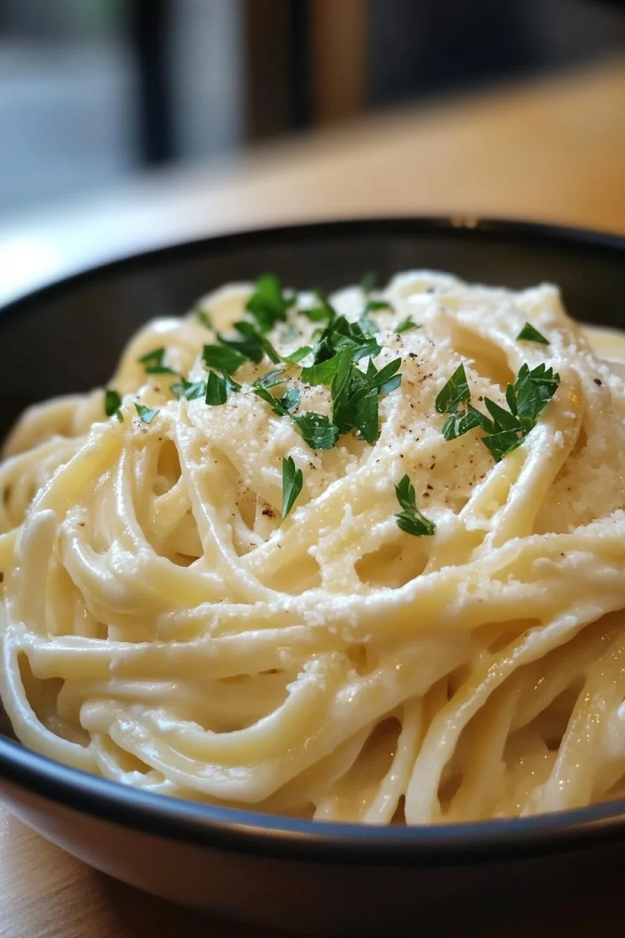 Krämig Ricotta Pasta