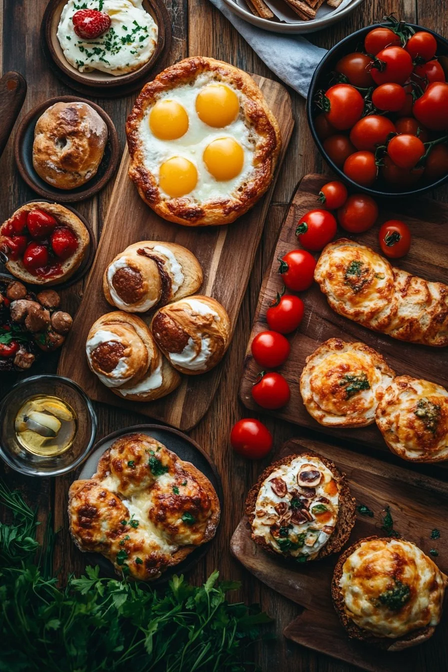 Söta bakverk till frukost