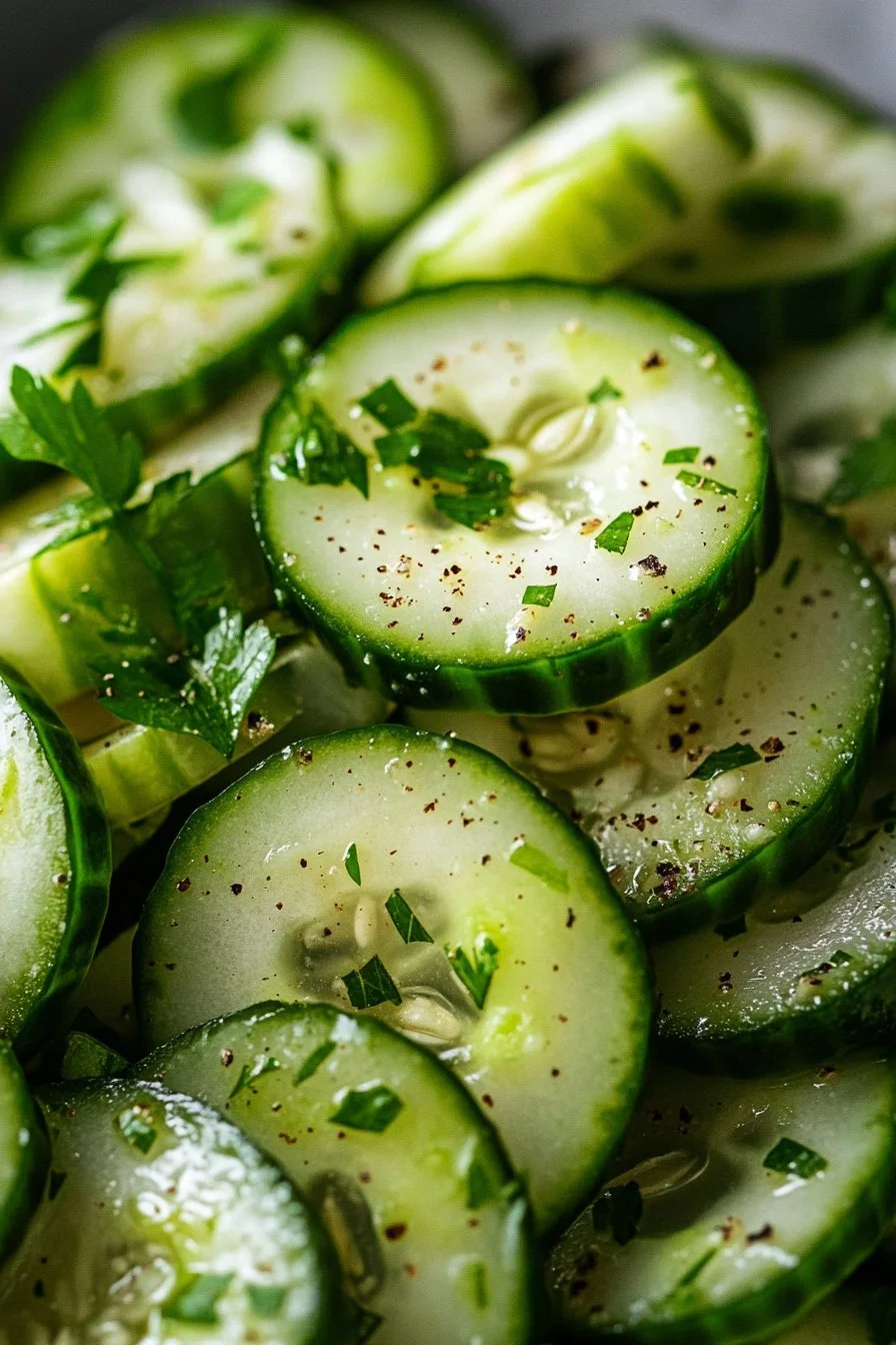 Hälsosallad med Gurka