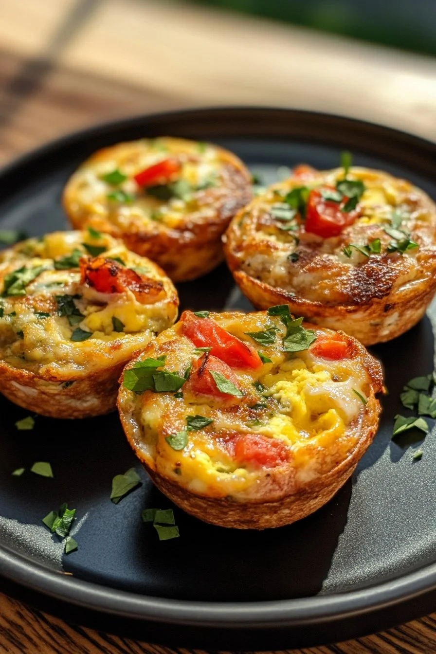 Frukostäggmuffins