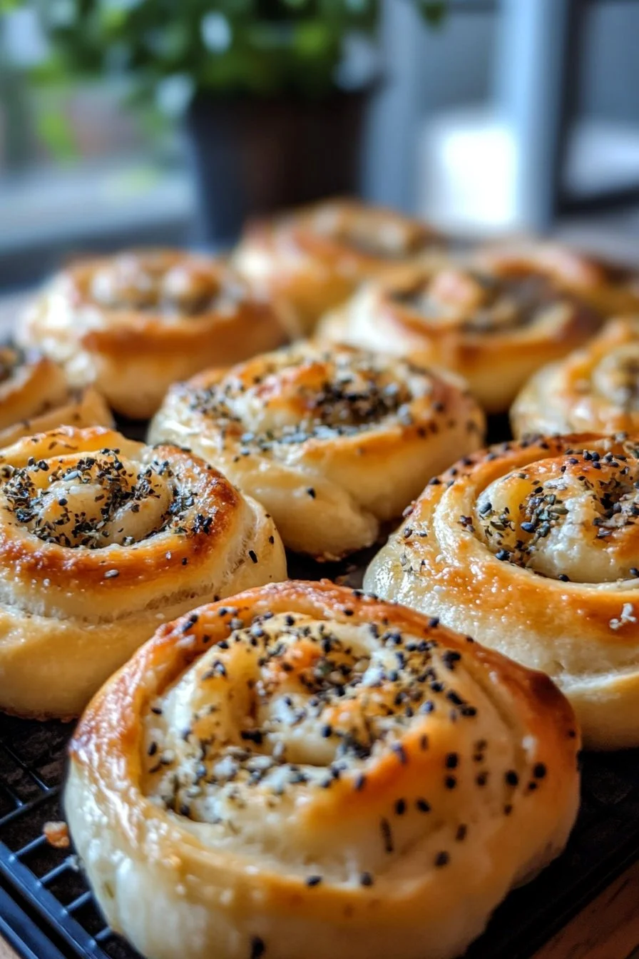 Sältiga frukostbullar