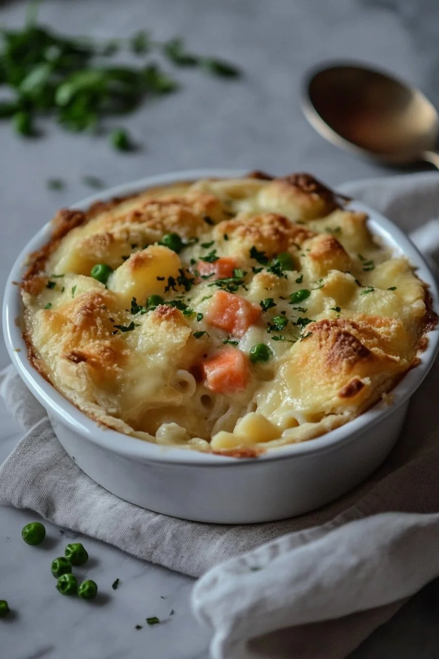 Klassisk kycklingpajpasta