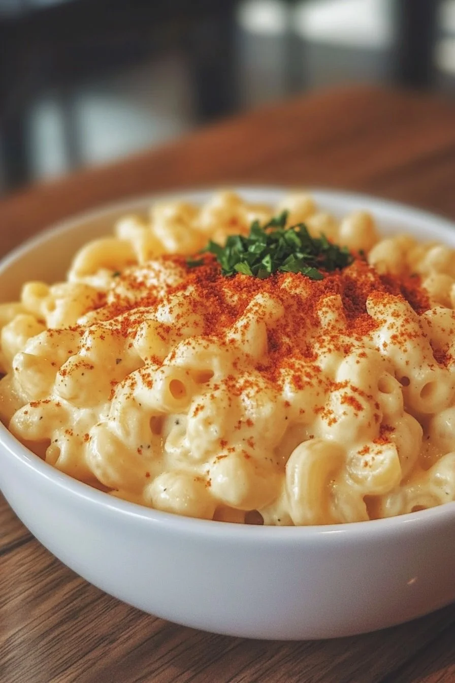 Deviled Egg Macaroni Salad in Swedish is: "Äggsallad med makaroner".
