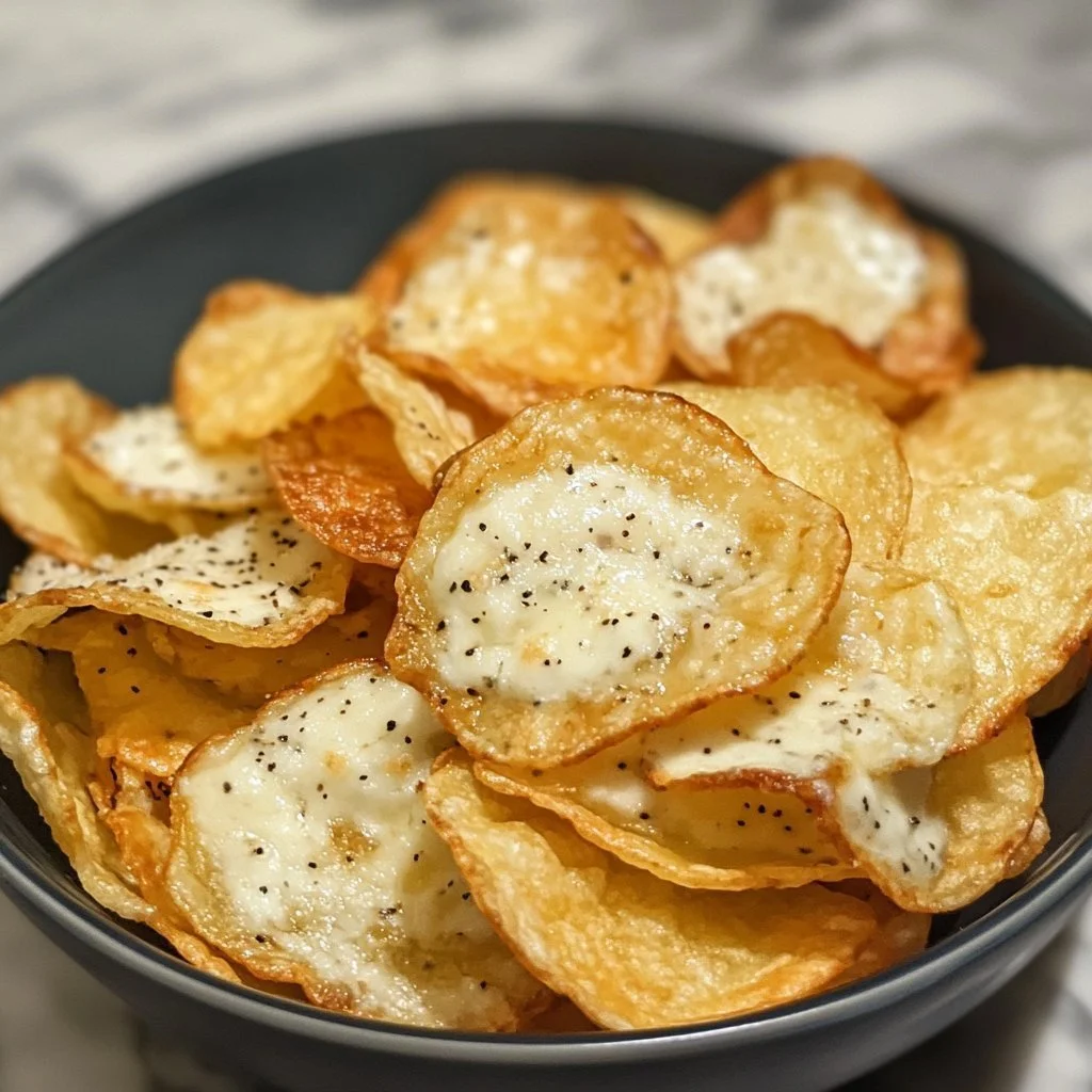 Keto Cottage Cheese Chips som ett hälsosamt snacks för ketodieten