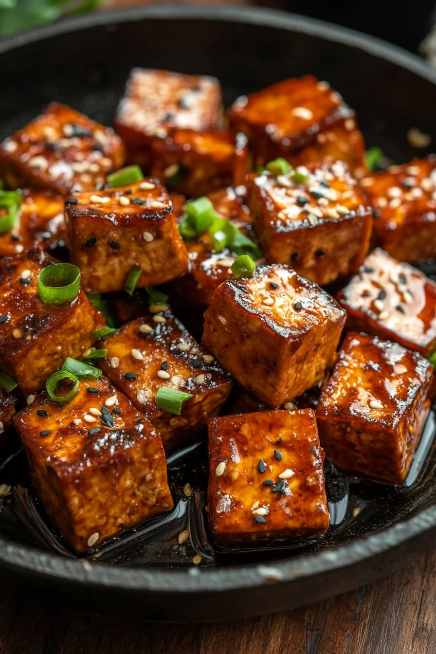 Läckra tofu-glaze