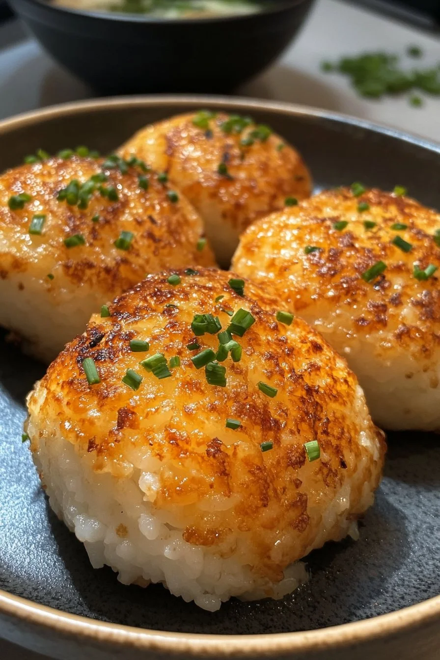 Yaki Onigiri med Ost
