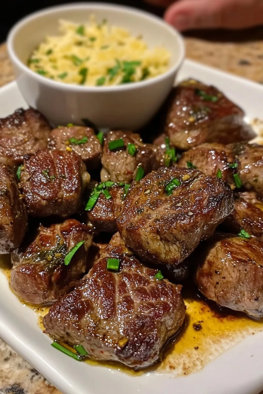 Luftfritös Biffbitar