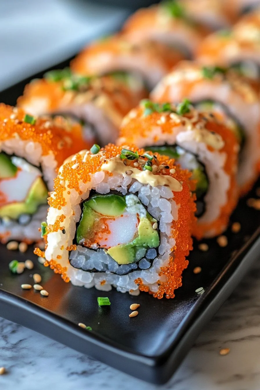 Krispigt Rullat Sushi