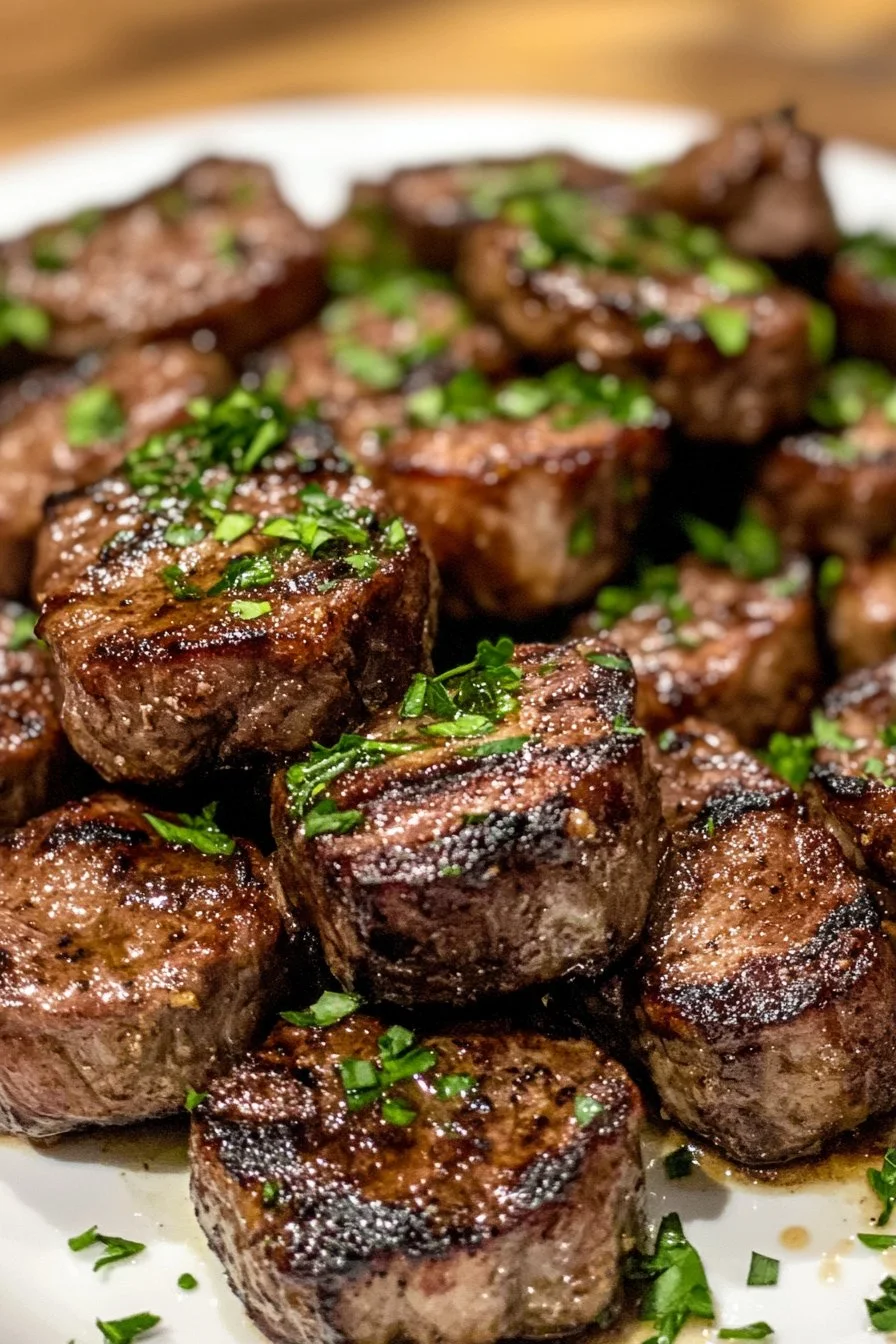 Vitlökssmör Steak Bites