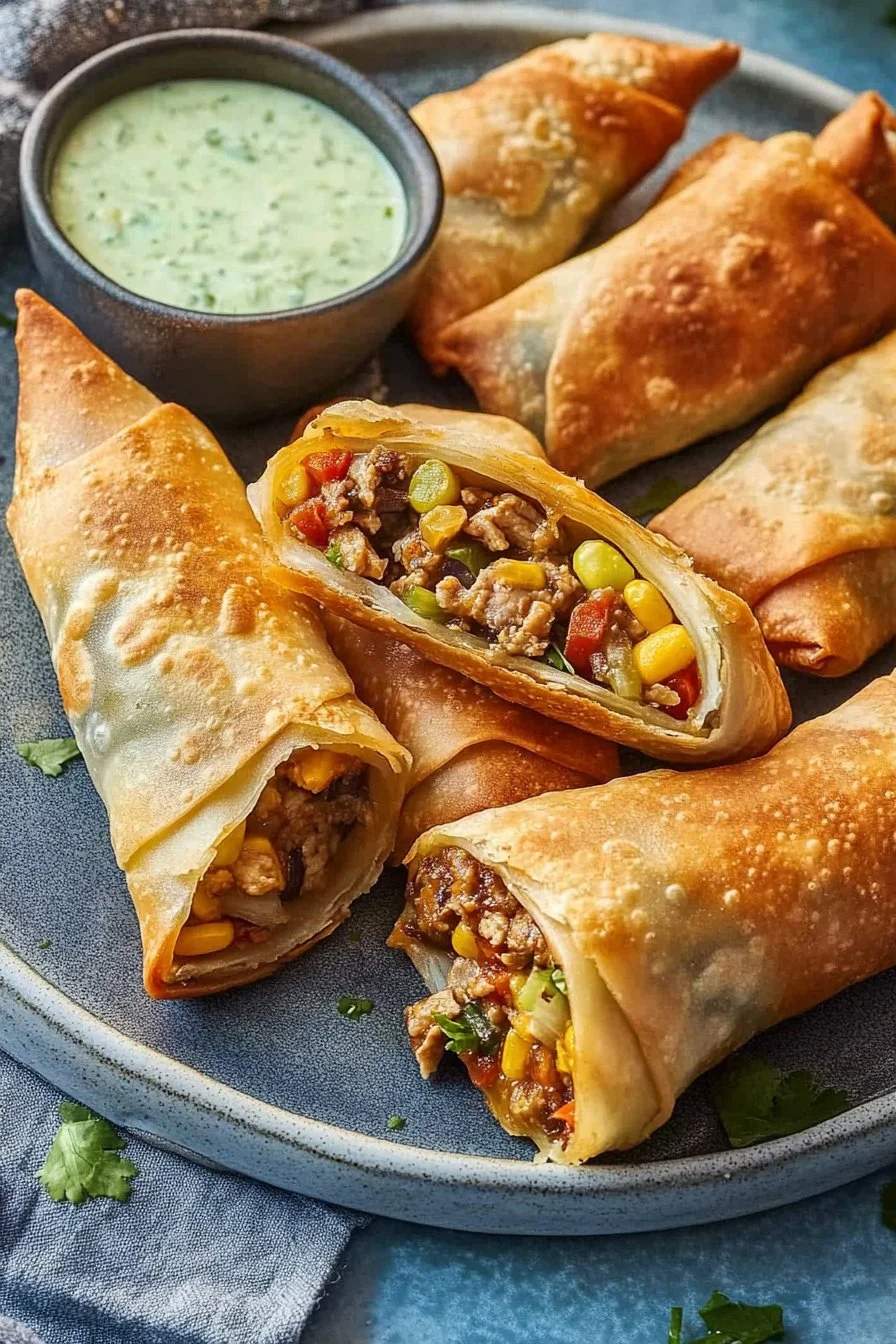 Copycat Chili's sydvästra äggsrullar