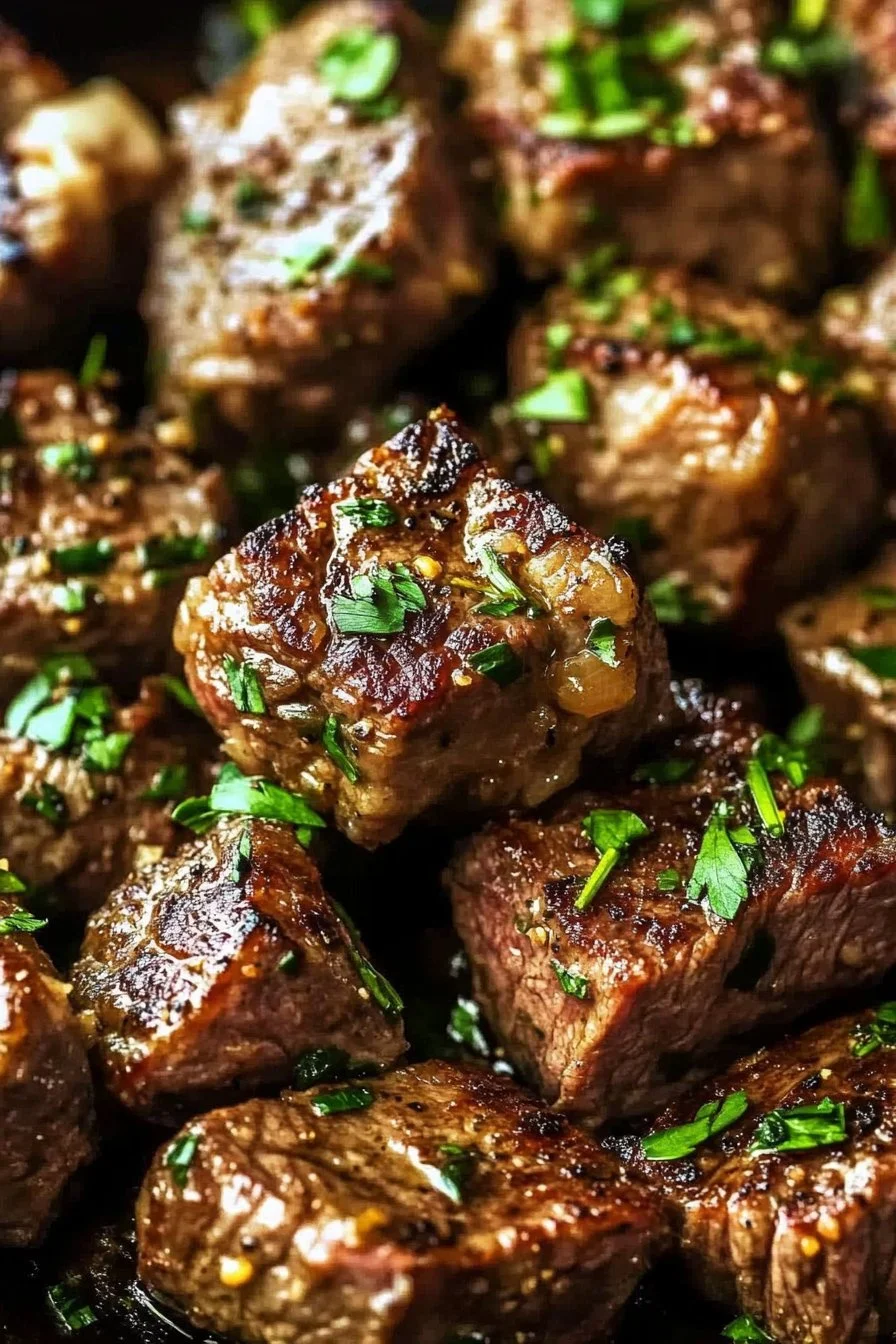 Vitlöksbutterstekbitar