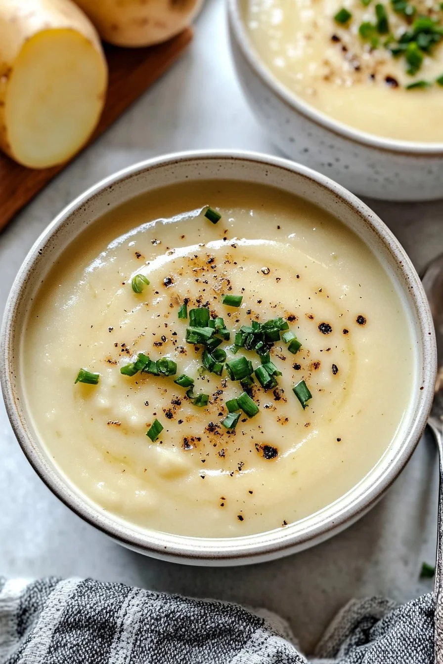Creamy Potato and Leek Soup