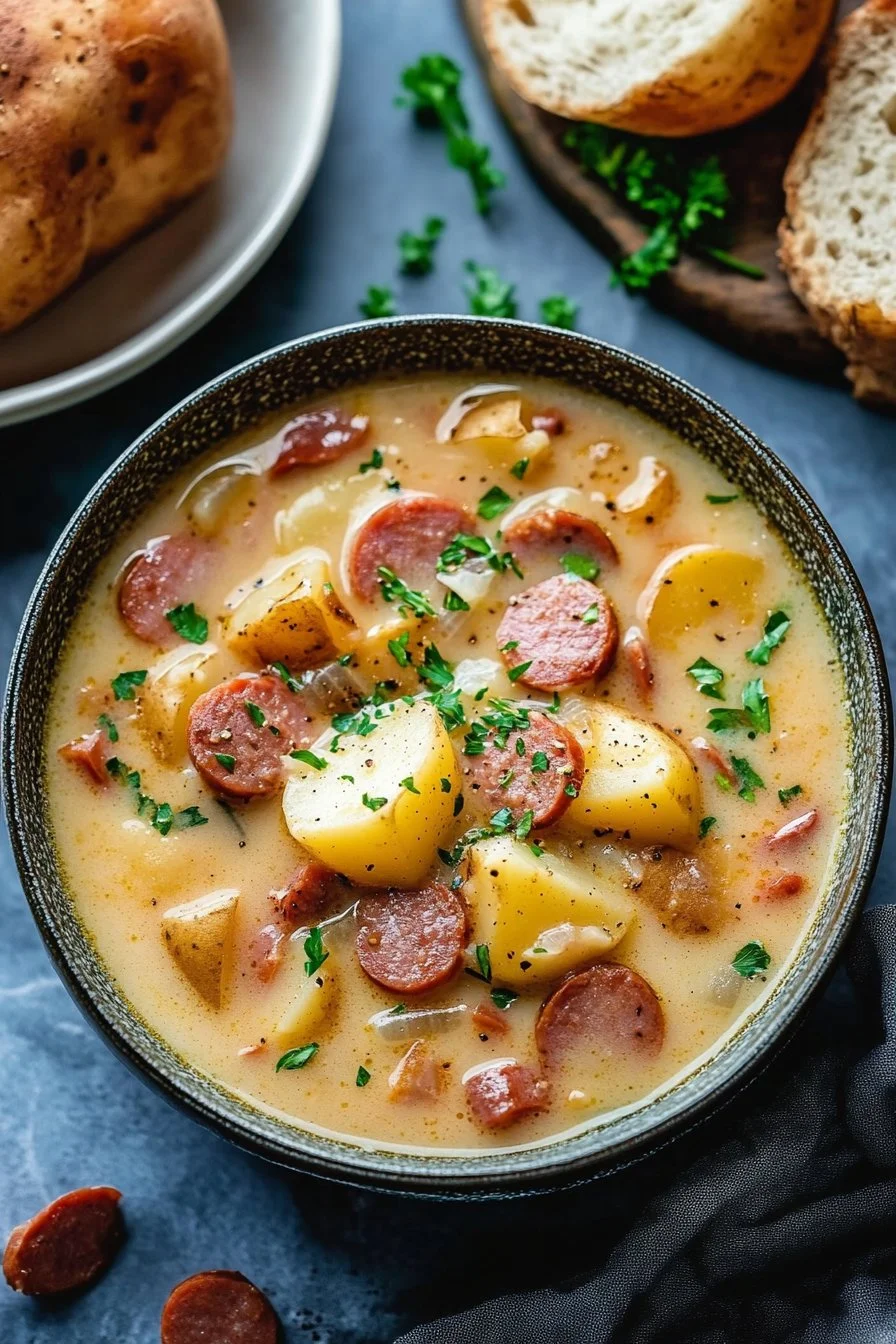 Korvpotatis soppa