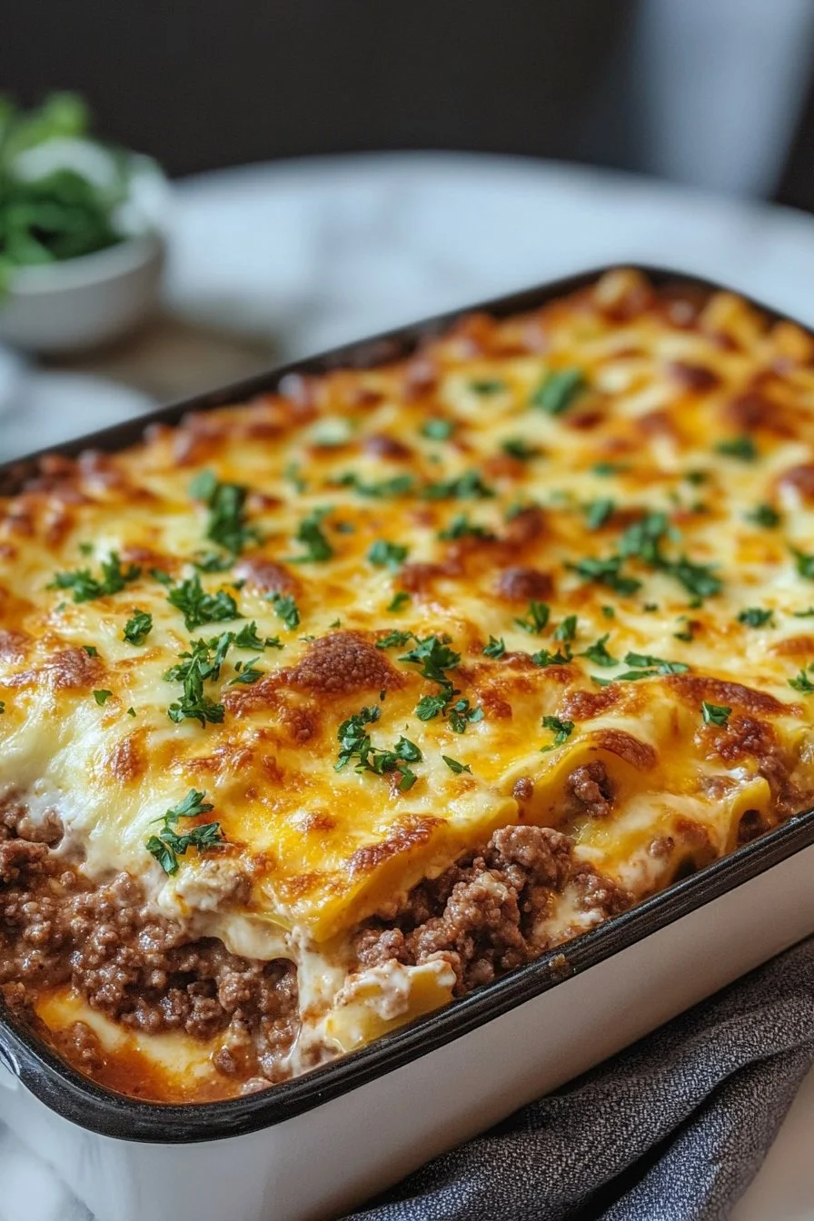 Köttfärsgratäng