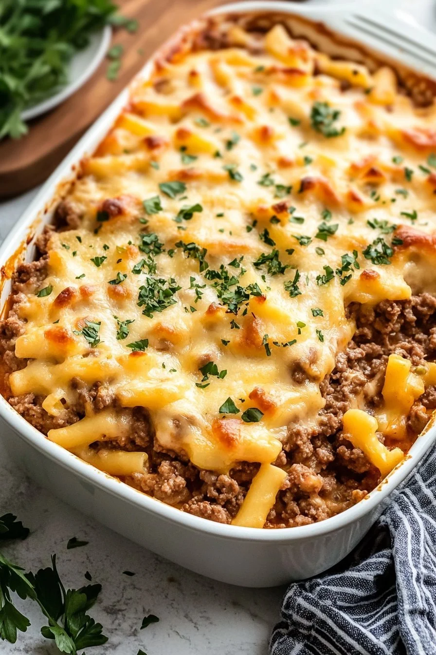 Köttfärsgratäng