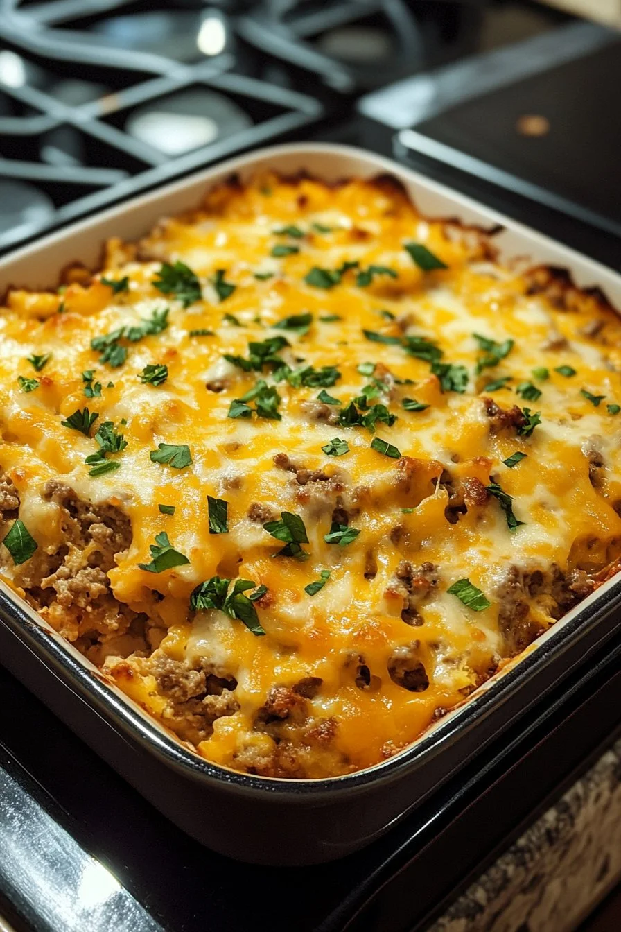 Krämig Ranch Cowboy Gratin