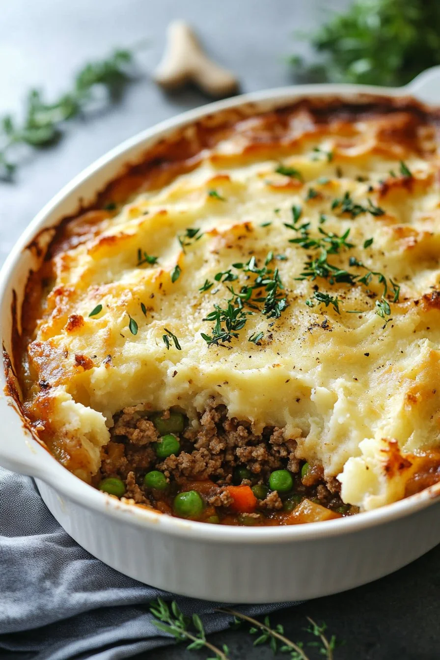 Lätt Shepherd's Pie-gratäng