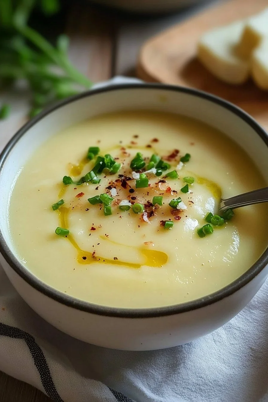 Potatis- och Purjolökssoppa