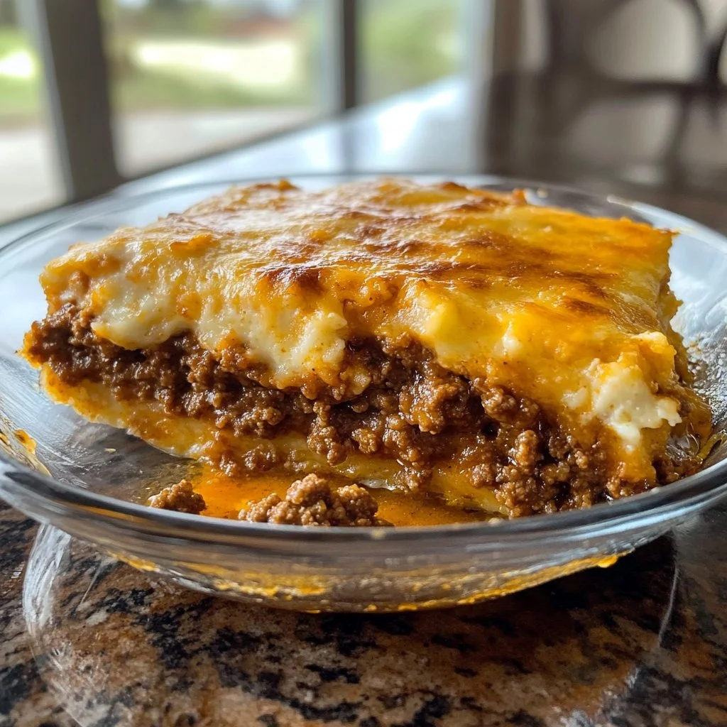 Läckra Sloppy Joe-gratäng med köttfärs och ost