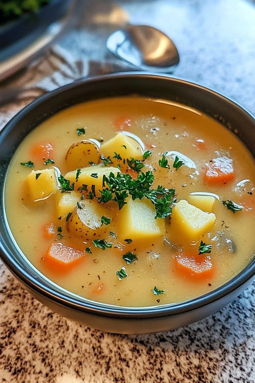 Vegan Tysk Potatissoppa