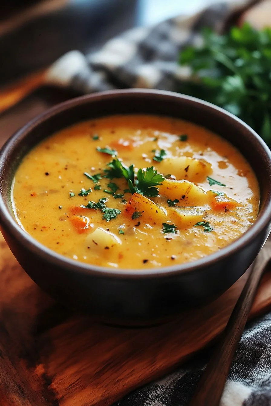 Cajunpotatis soppa