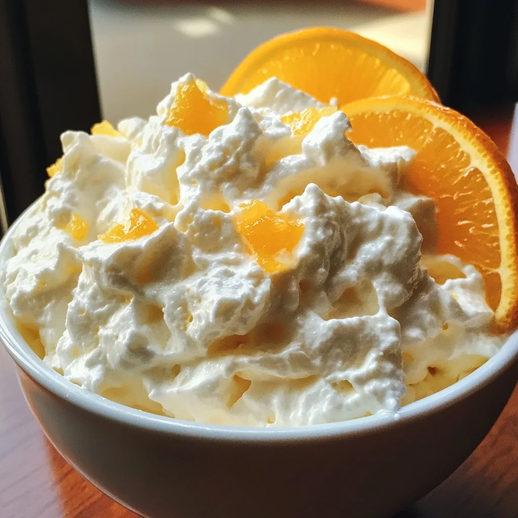 Grekisk Yoghurt Apelsin Fluff