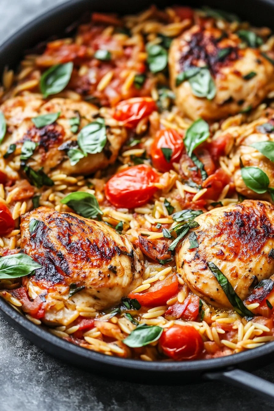 Orzo Toskansk Kycklinggratäng
