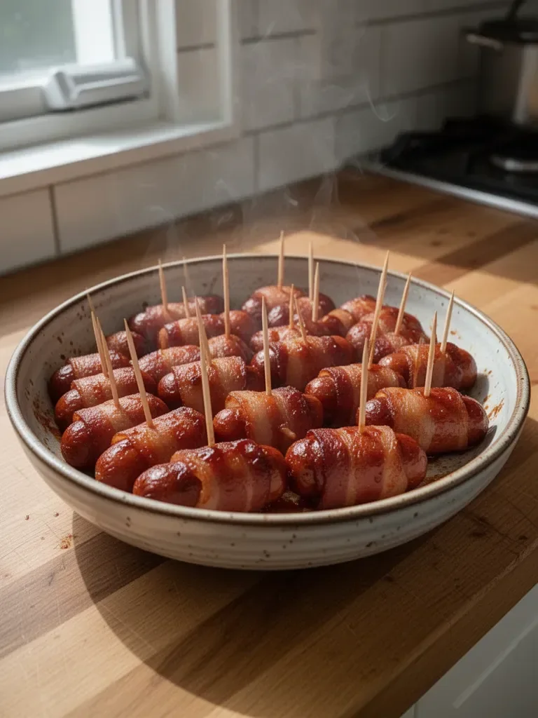 BBQ Bacons små korvar