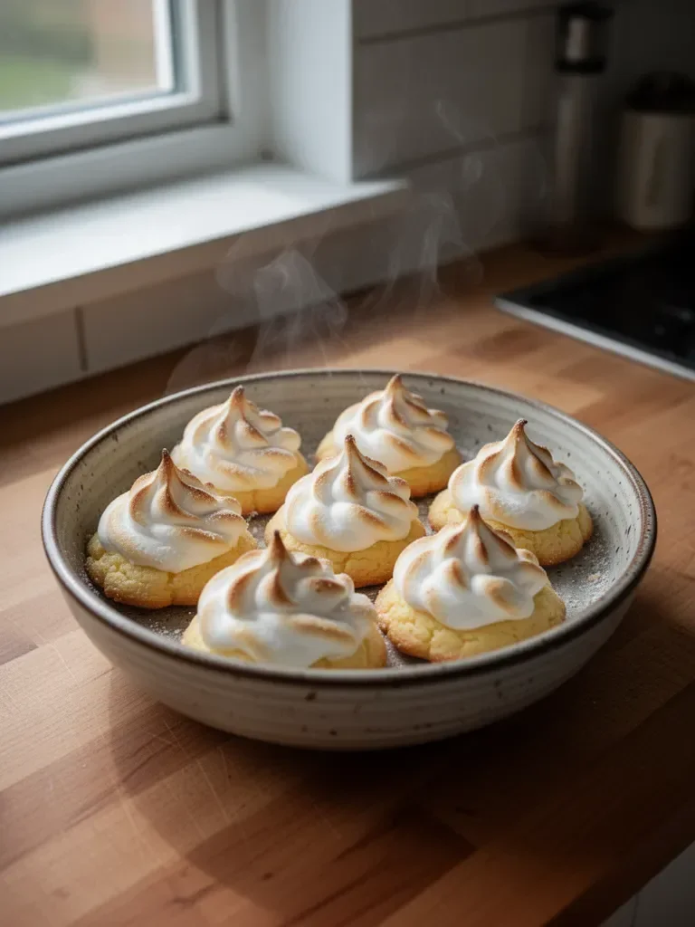 Citronmarängpajkakor