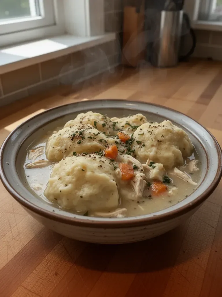 Gluten-free Chicken and Dumplings