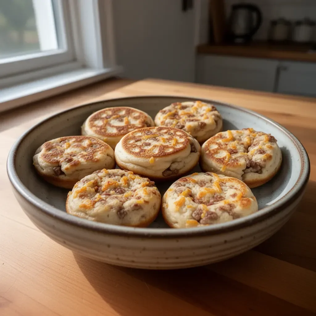 Högt Protein McGriddle Bites med hög proteinhalt och smakrik fyllning