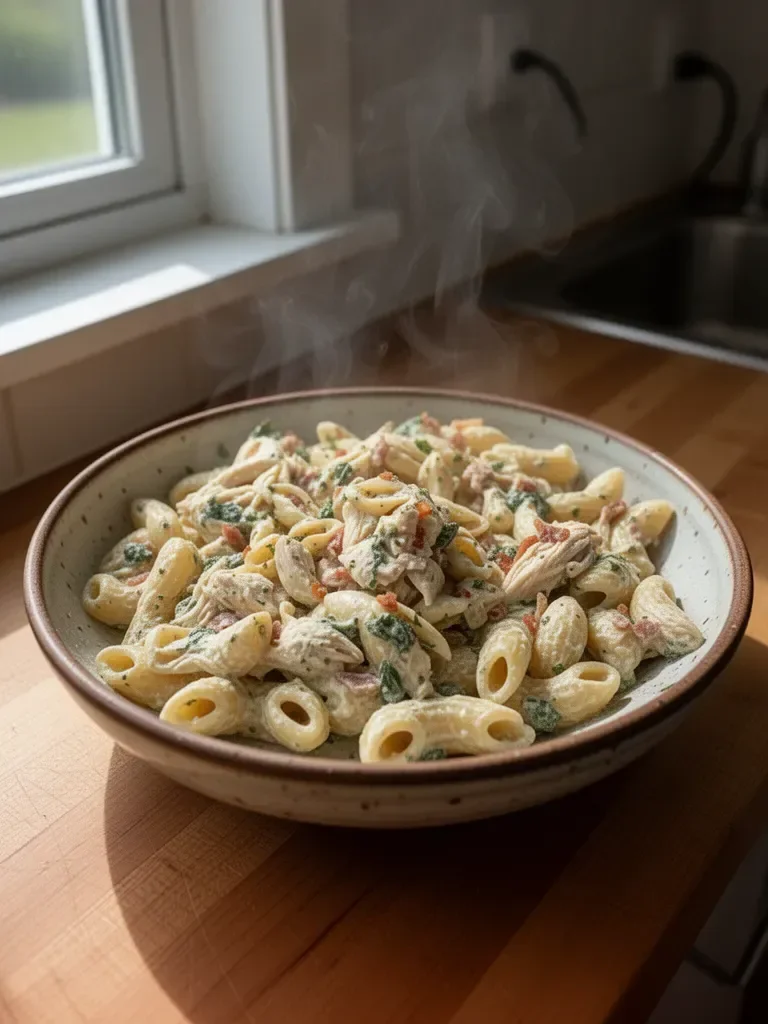Instant Pot Kyckling Bacon Ranch Pasta