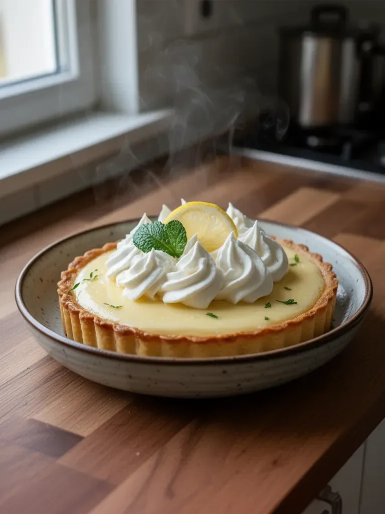 Italiensk citron- och mascarponetart recept