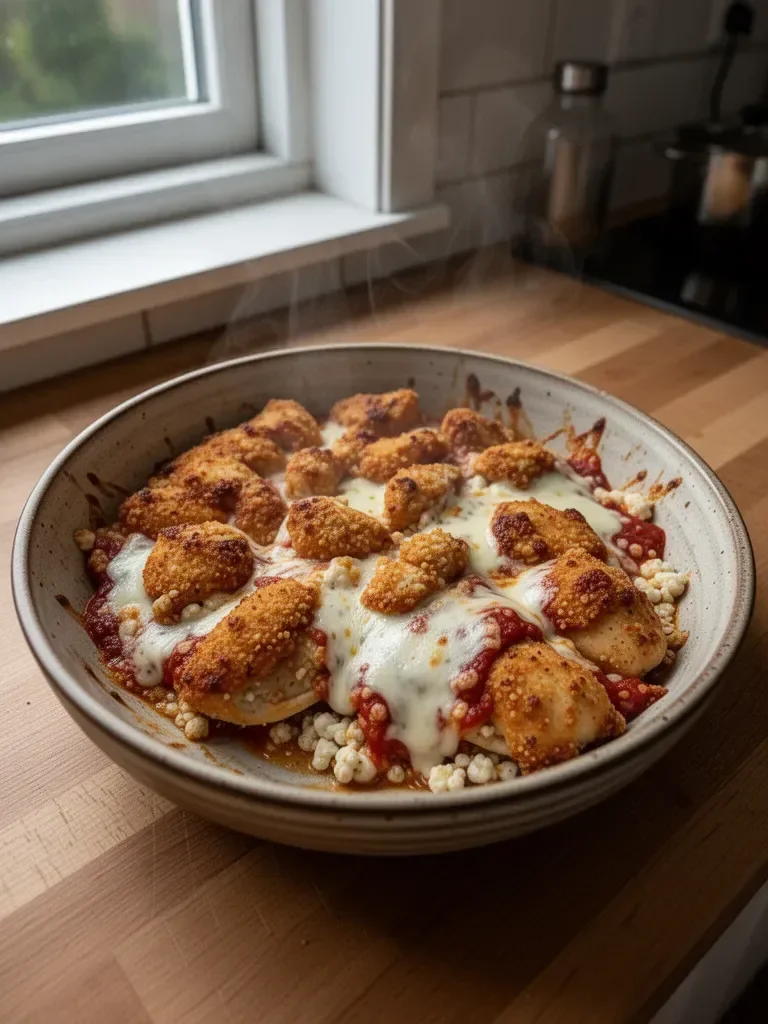 Keso Kyckling Parmesan Skål