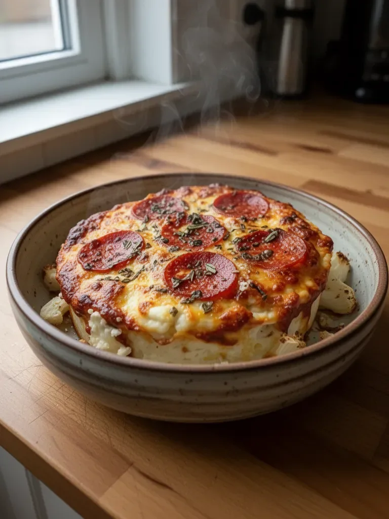 Keso-Pizzaskål