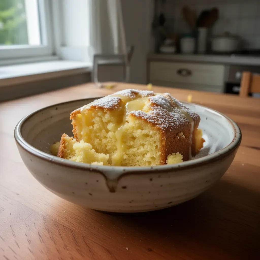 Delikat limoncellokaka med citronsmak och glasyroverdrag