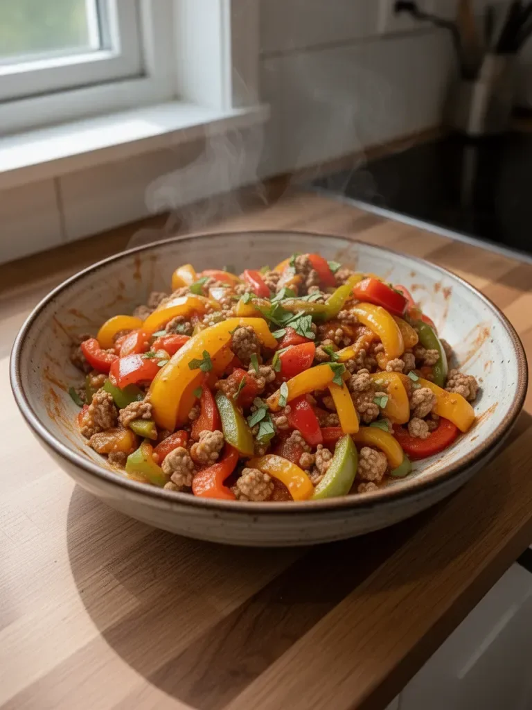Markunderskalkad Kalkon och Paprika