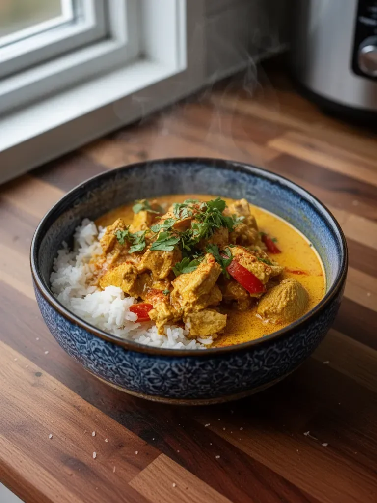 SLOW COOKER KOKOSCURRYKYCKLING