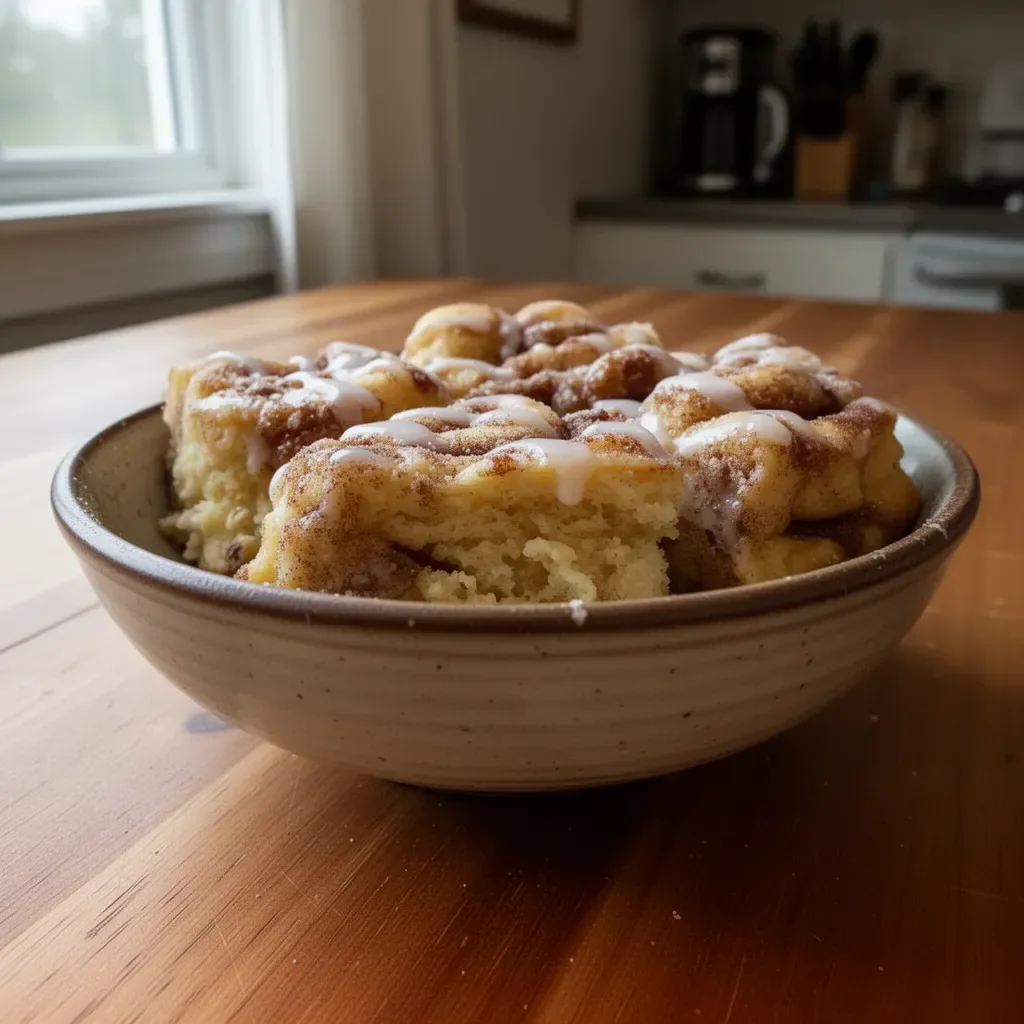 Läckra Amish kanelflopp bakad med kanel och socker