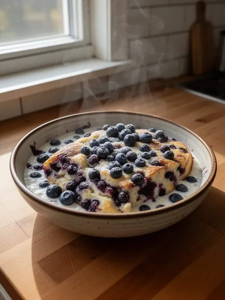 Blåbärsgrötpannkakskasser
