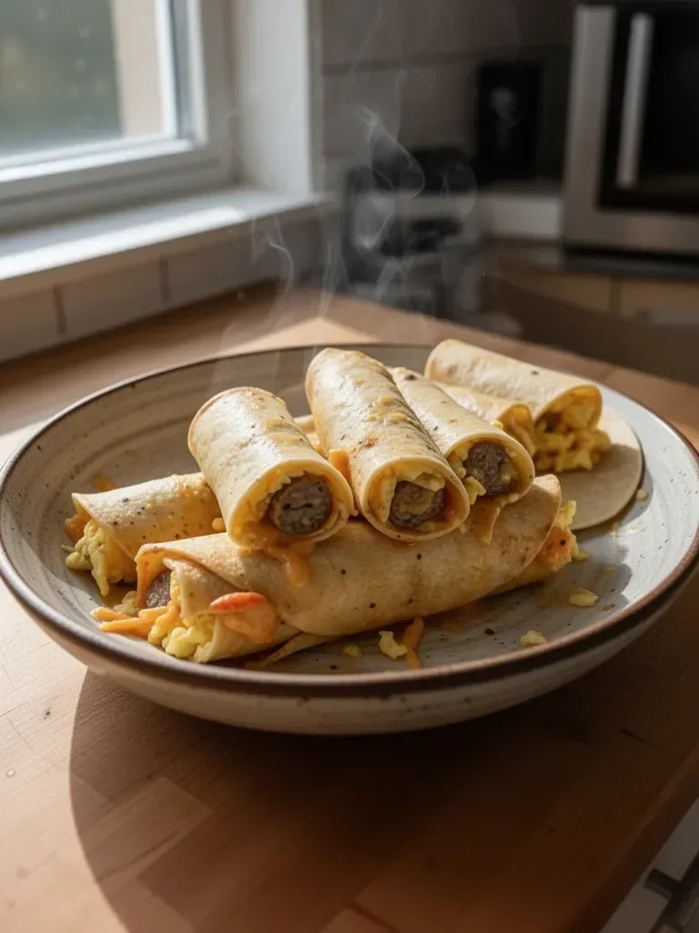 Lätta frukosttaquitos