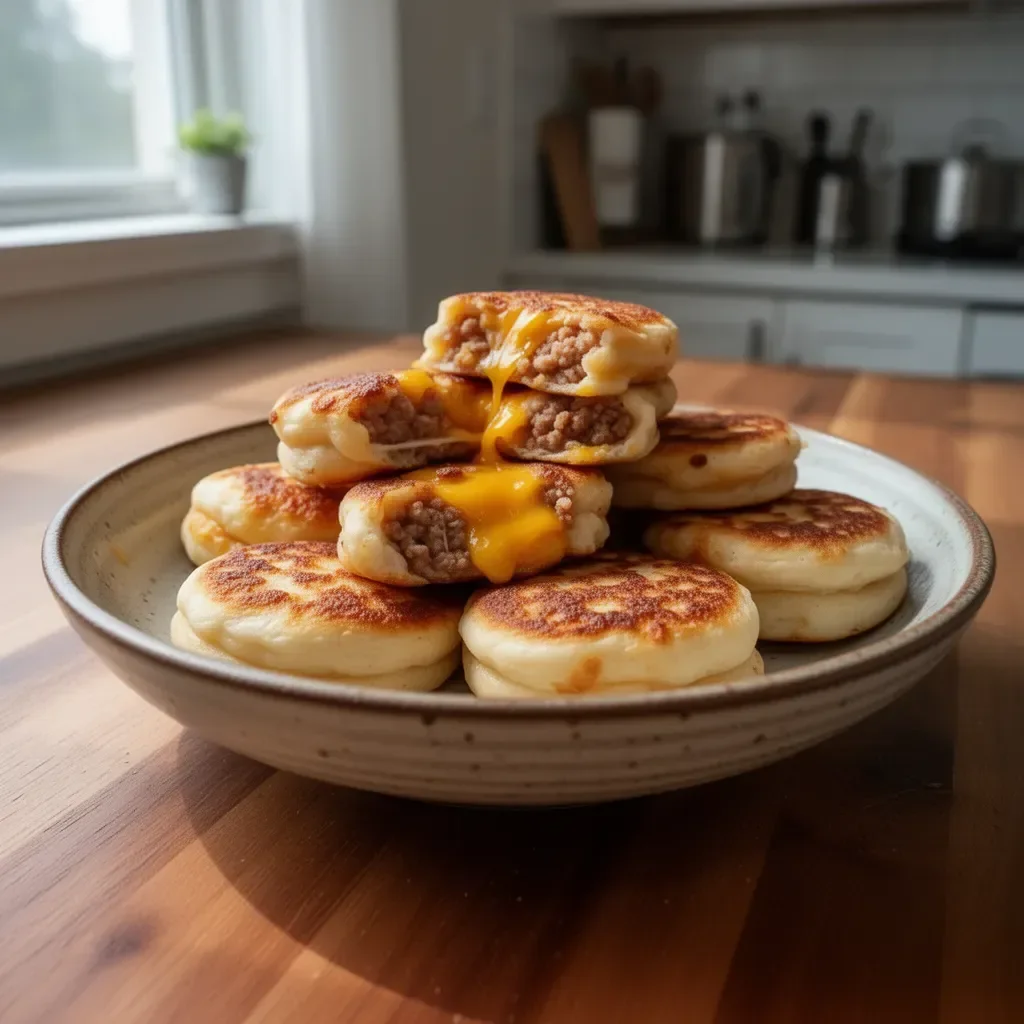 McGriddle Bitar - läckra frukostbitar med söta och salta smaker.