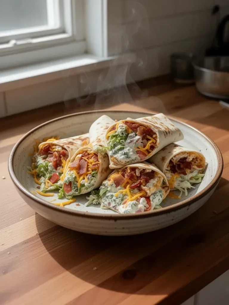 Ostiga bacon ranch-wraps