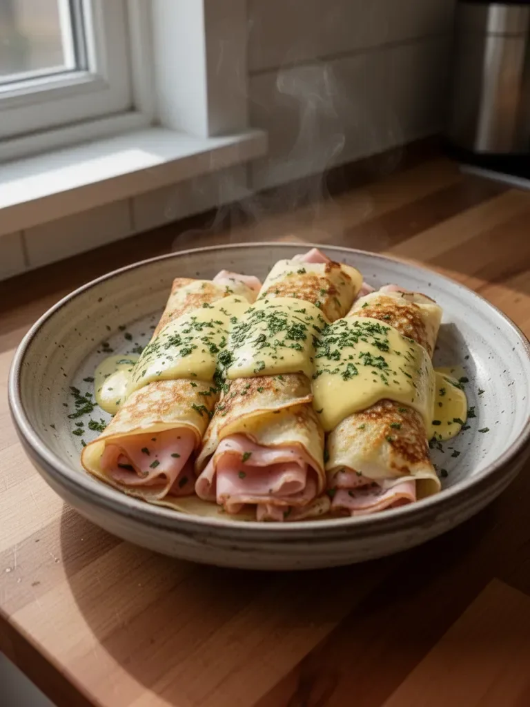 Savoury Frukostcrêpes