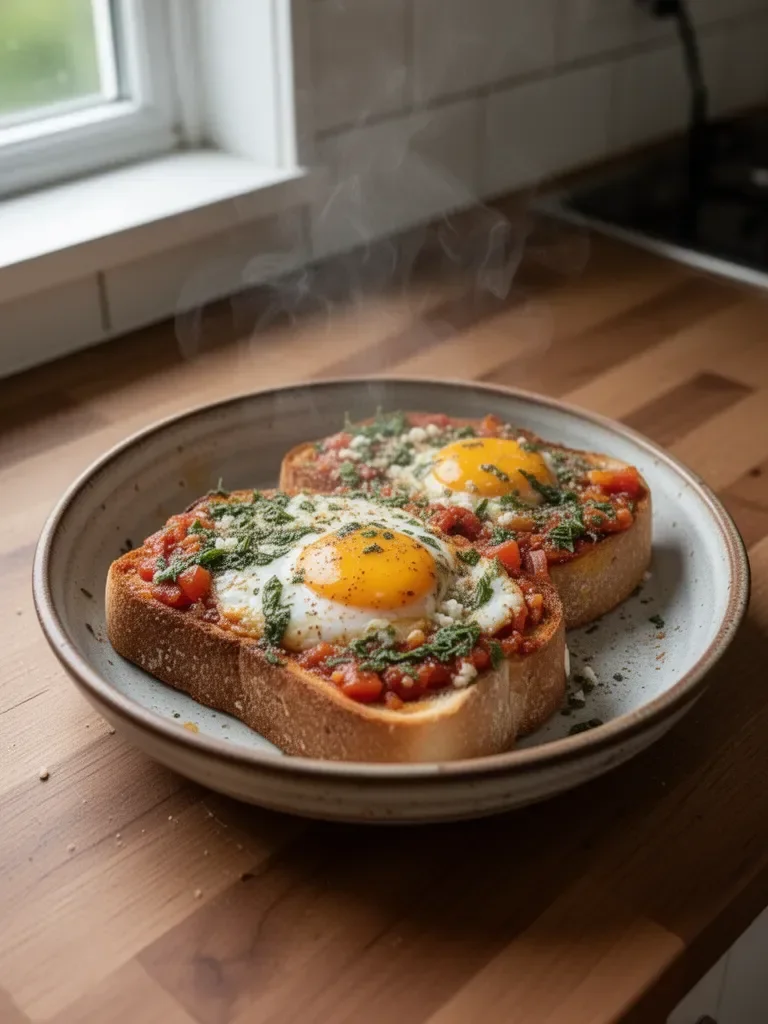 Shakshouka Toast