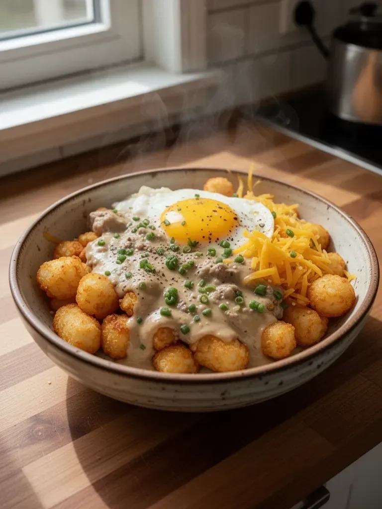 Tater Tot Frukostskål